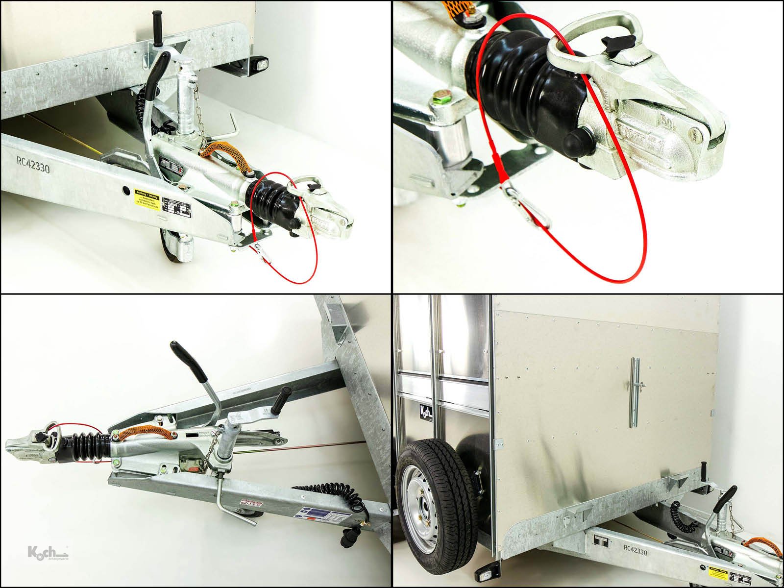Anhänger typu Ifor Williams Viehanhänger TA510 12x7 178x372 Höhe:213 3,5t|Doppelstock (Vi11651846Iw), Neumaschine v Winsen (Luhe) (Obrázek 17)